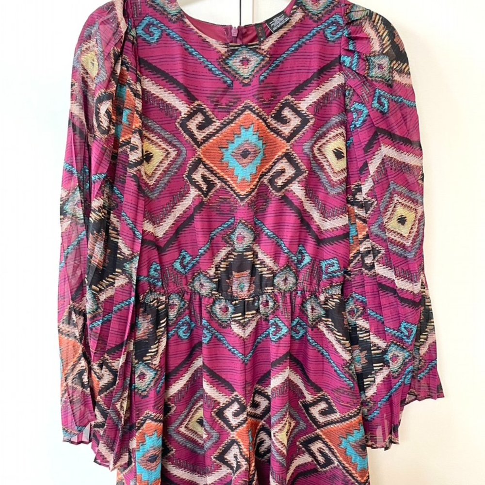 Tribal Print Romper